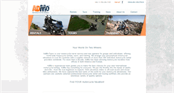 Desktop Screenshot of admo-tours.com
